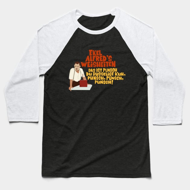 Alfred Tetzlaff - Ekel Alfred - Ein Herz und eine Seele Baseball T-Shirt by Boogosh